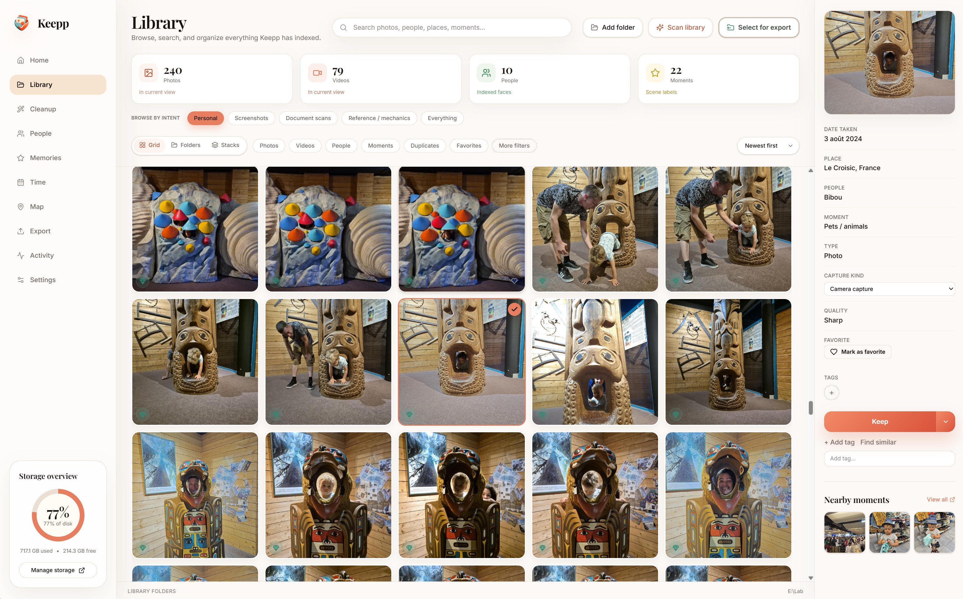 Una experiencia de visualización inédita
